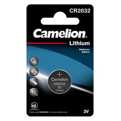 Батарейка литиевая Camelion CR2032-BP1 CR2032-BP1