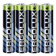 Батарейка алкалиновая (щелочная) Ergolux LR03 SR4 LR03 SR4