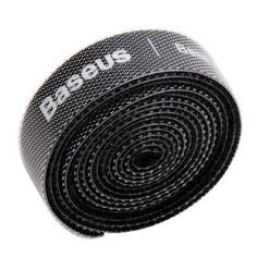 Органайзер для проводов Baseus Colourful Circle Velcro strap 1м Black Colourful Circle Velcro strap 1м Black