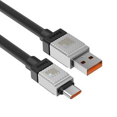 Кабель USB Type-C Baseus CoolPlay Series Fast Charging Cable 100W 1м Black CoolPlay Series Fast Charging Cable 100W 1м Black
