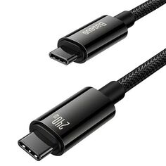 Кабель USB Type-C Baseus Tungsten Gold Fast Charging Data Cable 1м Black Tungsten Gold Fast Charging Data Cable 1м Black