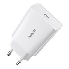 Сетевое зарядное устройство Baseus Speed Mini Quick Charger 1C 20W White Speed Mini Quick Charger 1C 20W White