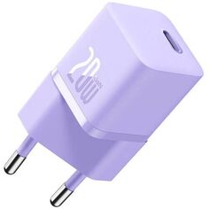 Сетевое зарядное устройство Baseus GaN5 Fast Charger(mini) 1C 20W Nebula Purple GaN5 Fast Charger(mini) 1C 20W Nebula Purple