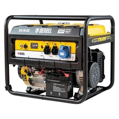 Генератор бензиновый Denzel PS-70EA, 7.0 кВт, 25 л4 (946894) PS-70EA, 7.0 кВт, 25 л4 (946894)