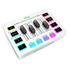 Звуковая карта Fifine mixer SC3 White mixer SC3 White