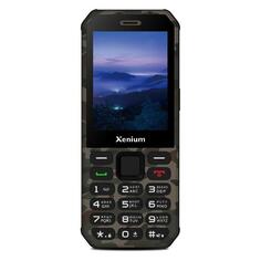 Мобильный телефон XENIUM X300 Зеленый камуфляж X300 Зеленый камуфляж