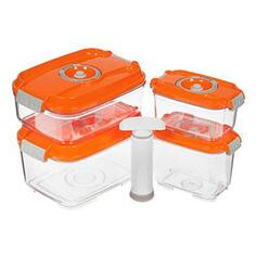 Набор вакуумных контейнеров Status VAC-REC-Smaller Orange VAC-REC-Smaller Orange
