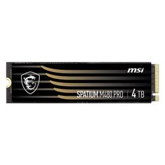 SSD накопитель MSI SPATIUM M480 Pro (4000GB) S78-440R050-P83 SPATIUM M480 Pro (4000GB) S78-440R050-P83