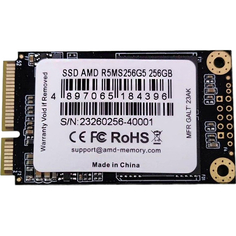 SSD накопитель AMD Radeon R5 R5MS256G5 256GB mSATA mSATA Radeon R5 R5MS256G5 256GB mSATA mSATA