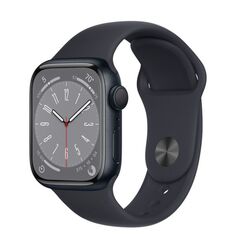 Восстановленные смарт-часы Apple Watch Series 8 41mm Midnight Aluminum Case with Midnight Sport Band, размер S/M, хороший Watch Series 8 41mm Midnight Aluminum Case with Midnight Sport Band, размер S/M, хороший