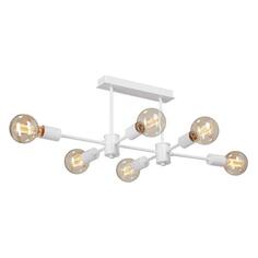 Люстра Vitaluce 6 ламп 18м2 Е27 макс. 40Вт (V3989-0/6PL) 6 ламп 18м2 Е27 макс. 40Вт (V3989-0/6PL)