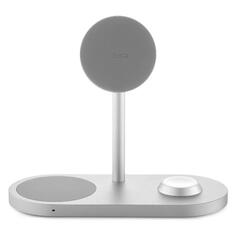 Беспроводное зарядное устройство uBear Stage Pro 3-в-1 MagSafe 30 Вт Silver Stage Pro 3-в-1 MagSafe 30 Вт Silver