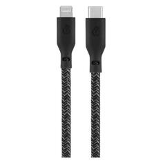 Кабель USB Type-C uBear Trend USB Type-C - Lightning 2,4м черный Trend USB Type-C - Lightning 2,4м черный