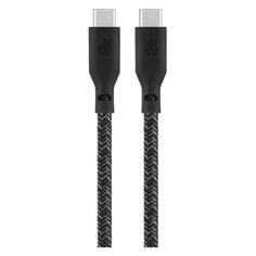 Кабель USB Type-C uBear Trend USB-C/USB-C 1,2м черный Trend USB-C/USB-C 1,2м черный