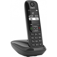 Телефон dect Gigaset AS690 RUS SYS Black/S30852-H2816-S301 AS690 RUS SYS Black/S30852-H2816-S301