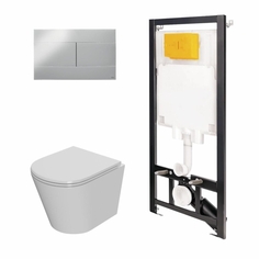 Комплект унитаза Point Виктория 886914SIOO+PN41061 Виктория 886914SIOO+PN41061