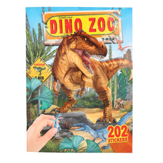Альбом с наклейками Create your DINO ZOO Depesche
