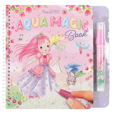 Раскраска водная Princess Mimi Aqua Magic Book с водной ручкой Depesche