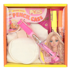 Пенал TOPModel Colour your Pencil Case с неоновыми маркерами Depesche