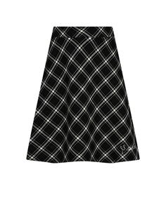 Юбка в клетку, черная Marni