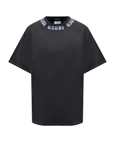 Футболка с лого, серая Ksubi