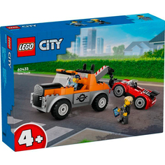 Конструктор CITY &quot;Ремонт эвакуаторов и спортивных автомобилей&quot; Lego