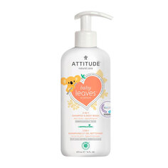 Шампунь-гель детский для волос и тела Грушевый нектар, 473 мл Attitude