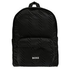 Рюкзак большой с логотипом, черный Boss