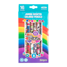 Ароматизированные двусторонние карандаши 16 шт. Kangaru Twixie