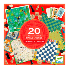 Набор настольных игр (20 игр) Djeco