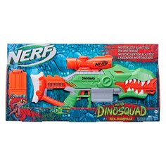 Игрушка NERF. Бластер Дино Рекс Рэмпейдж. Has Bro