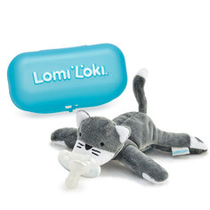 Пустышка с развивающей игрушкой &quot;Котенок Басс&quot; Lomi Loki