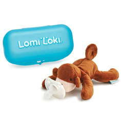 Пустышка с развивающей игрушкой &quot;Обезьянка Густаво&quot; Lomi Loki