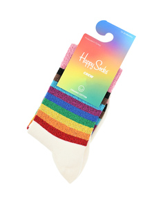 Носки с радужными полосками Happy Socks