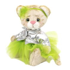 Плюшевый тигренок тедди, 17 см Carolon