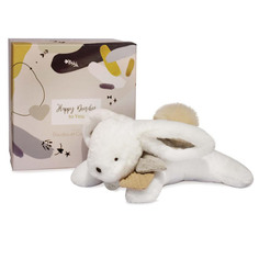 Мягкая игрушка Кролик happy wild бежевый, 25 см Doudou et Compagnie