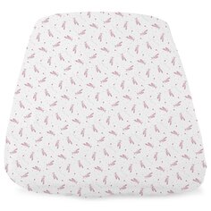 Комплект постельного белья в кроватку N2M Forever, 2 шт, Pink ballet Chicco
