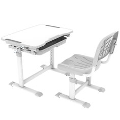 Комплект: парта и стул трансформеры, Sorpresa Grey Cubby