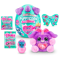 Игрушка Rainbocorns сюрприз в яйце Puppycorn Bow Surprise в ассортименте Zuru