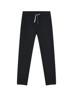 Брюки спортивные черного цвета Emporio Armani
