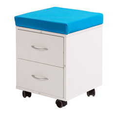 Шкаф для хранения SS15W Blue Fundesk