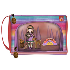 Пенал с карманом и ремешком &quot;Be Kind To All Creatures&quot; Santoro