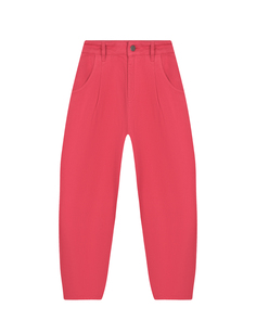 Брюки малинового цвета Emporio Armani