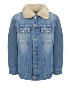 Утепленная джинсовая куртка Mm6 Maison Margiela