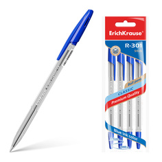 Набор шариковых ручек R-301 Classic Stick 1.0, цвет чернил синий Erich Krause