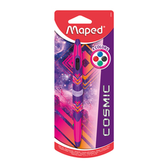 Фиолетовая шариковая ручка Cosmic Teens TwinTip4 Maped