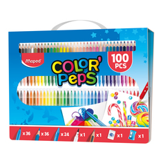 Набор для цветоного рисования COLORPEPS KIT, 100 предметов Maped