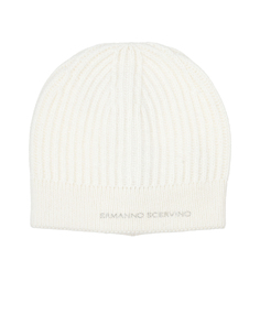 Шапка молочного цвета Ermanno Scervino