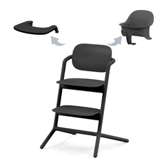 Стульчик LEMO 3-in-1 Set Stunning Black Cybex