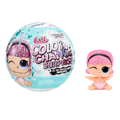 Кукла L.O.L. SURPRISE! Сестричка Glitter Color Change с аксессуарами LOL